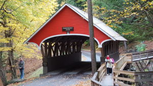 New England has many old covered bridges