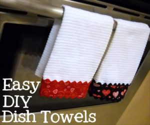 Beautiful affordable Christmas gifts - dish towels