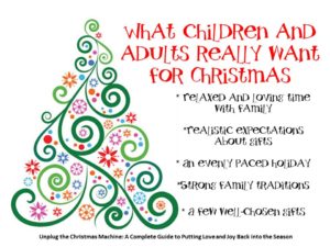 christmas traditions - what children really want