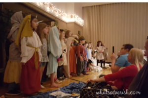 Christmas traditions - church Bethlehem night
