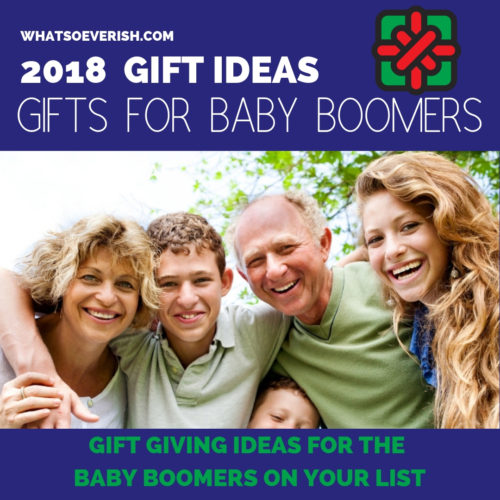 Gifts for baby boomers | Whatsoever Design