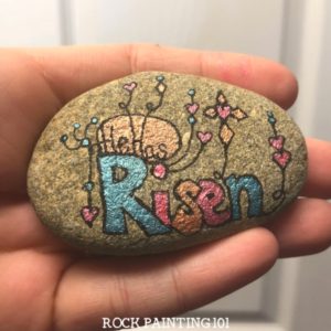 Rockpainting101 shares ideas for painted rocks. 
