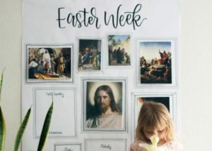 Small Seed narrative and printable about the holy week