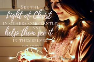 Light of Christ in others