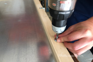 Magnetic board - add a heavy duty hanger